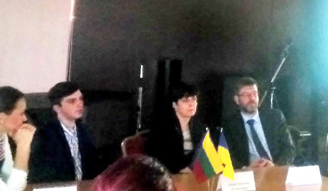 Під час презентації ЗВО Литви